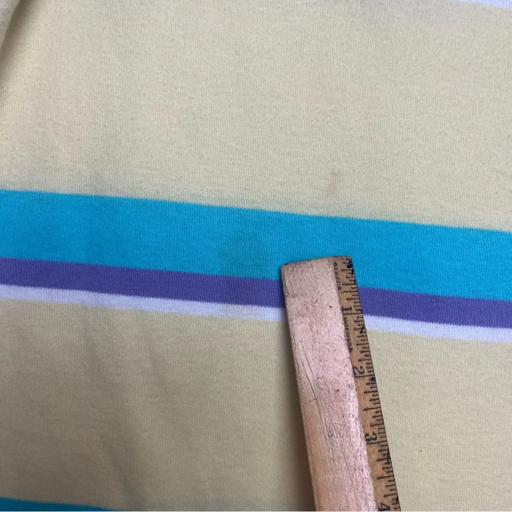 VTG Polo‎ By Ralph Lauren Shirt Youth Medium USA Cotton 80's Yellow Striped